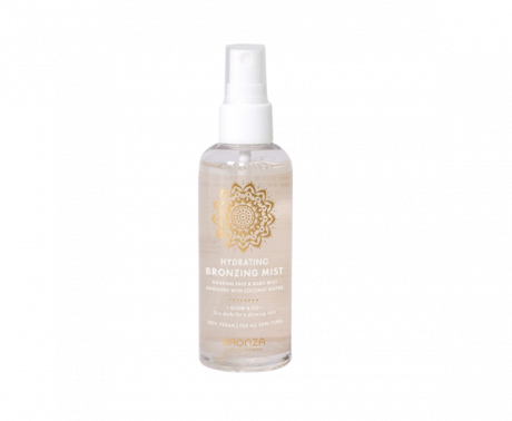 Bronze brun utan sol mist